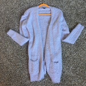 Chelsea & Theodore Lavender Cozy Sweater Size Medium